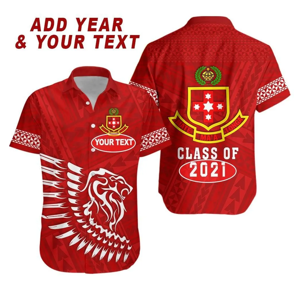 (Custom Personalised) Lion Kolisi Tonga Hawaiian Shirt Atele   Year Class And Your Text Lt13_2