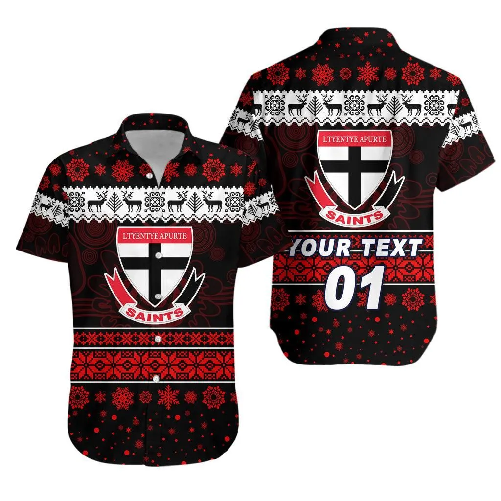 (Custom Personalised) Ltyentye Apurte Saints Football Club Hawaiian Shirt Christmas Simple Style Lt8_1