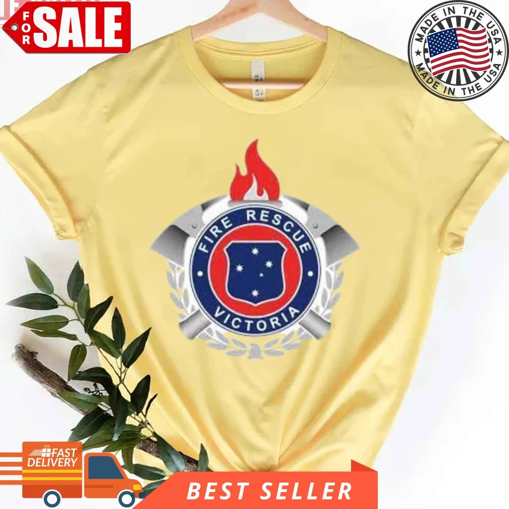 Frv Fire Rescue Victoria Unisex T Shirt Dad,Grandmother