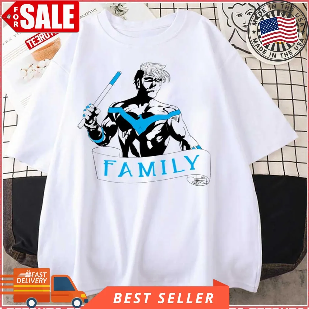 Nightwing Family Dick Grayson Unisex T Shirt Dad,Grandmother