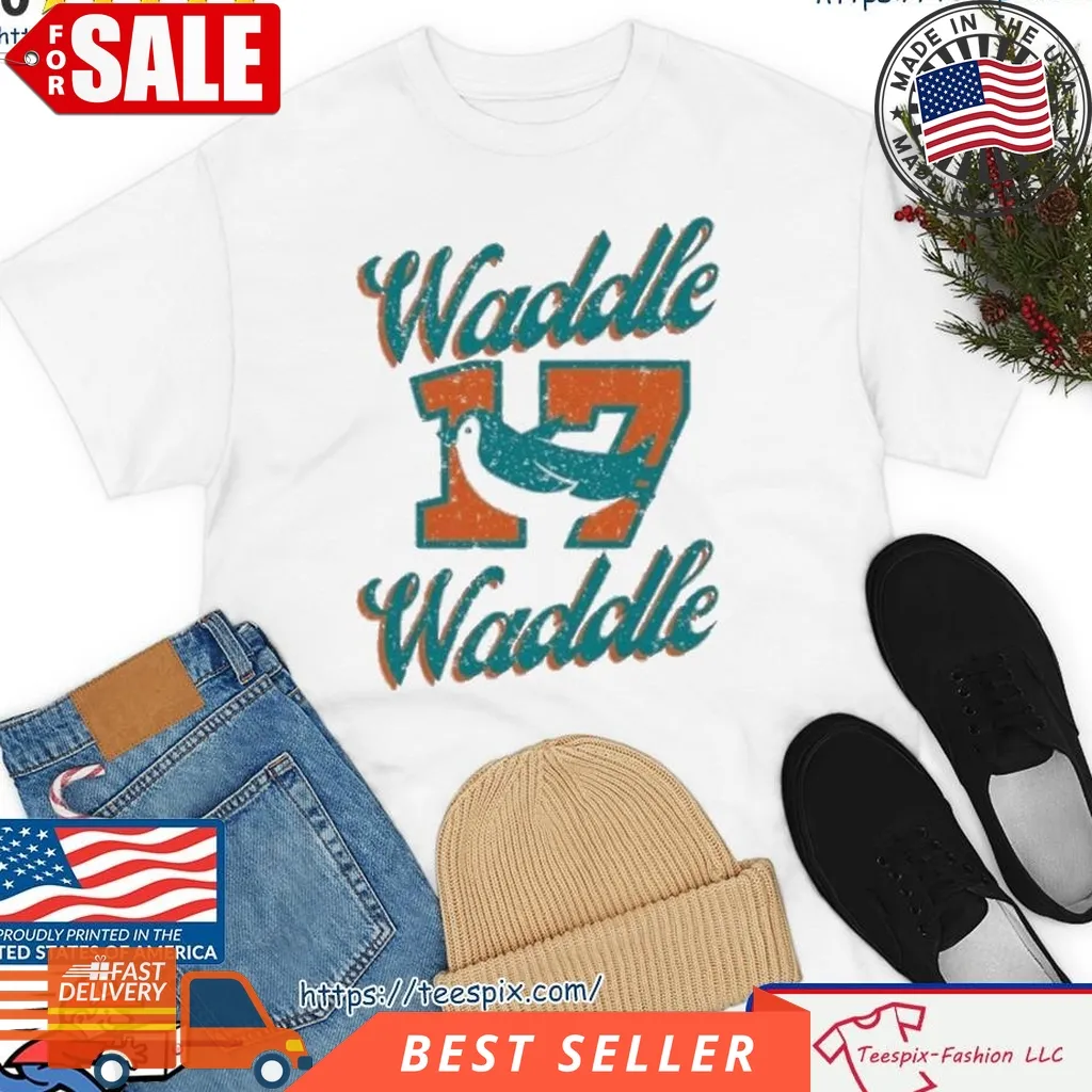 Vintage Jaylen Waddle 17 Waddle Shirt Trending