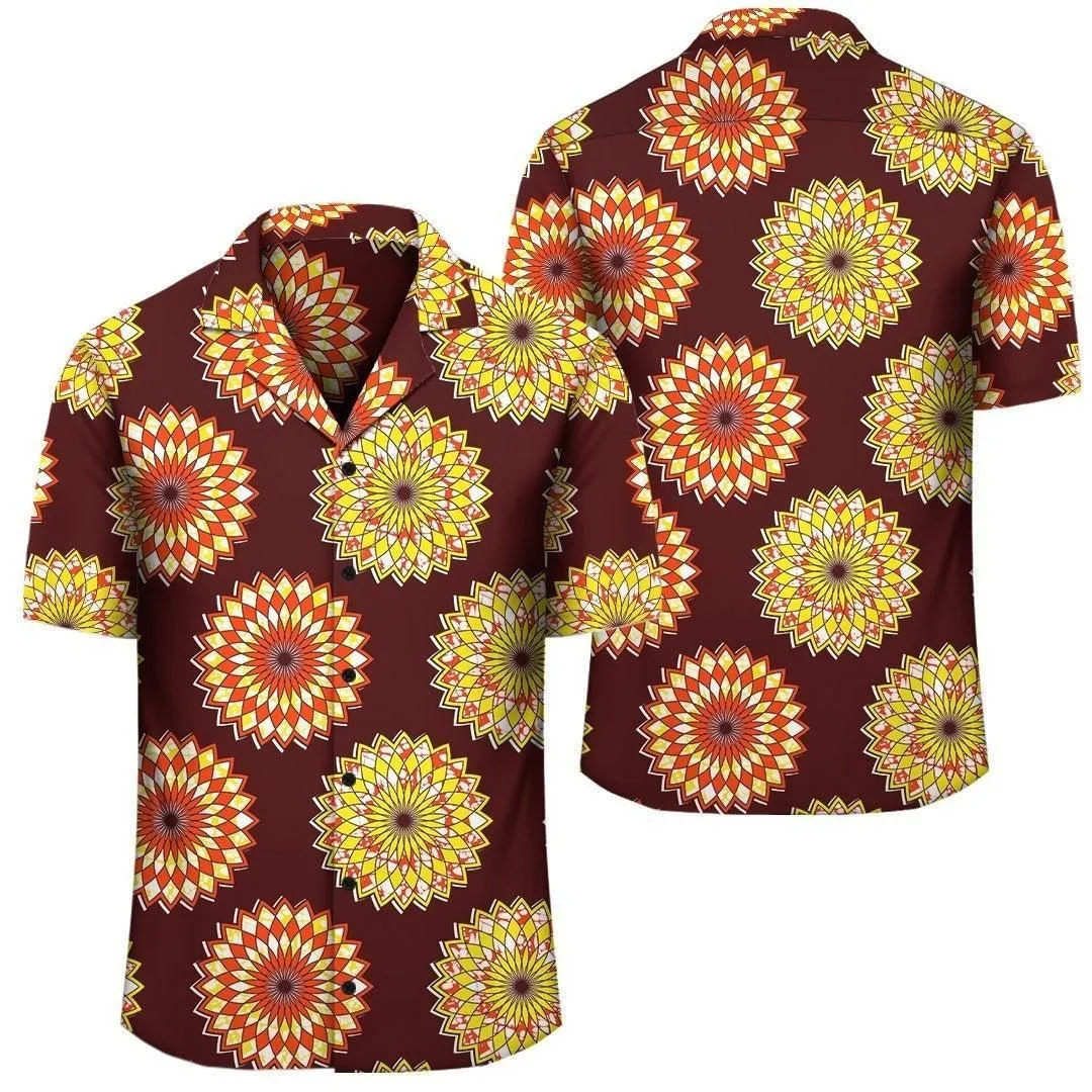 Africa Hawaiian Shirt   Ankara Hawaiian Shirt Geometric Nawiri_2