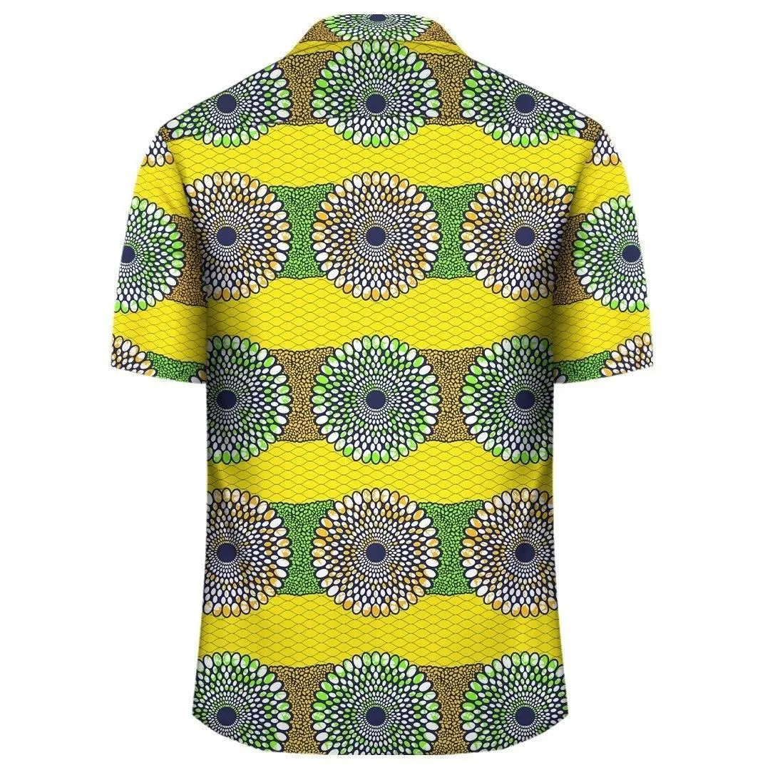 Africa Hawaiian Shirt   Ankara Hawaiian Shirt Imarisa Light_1