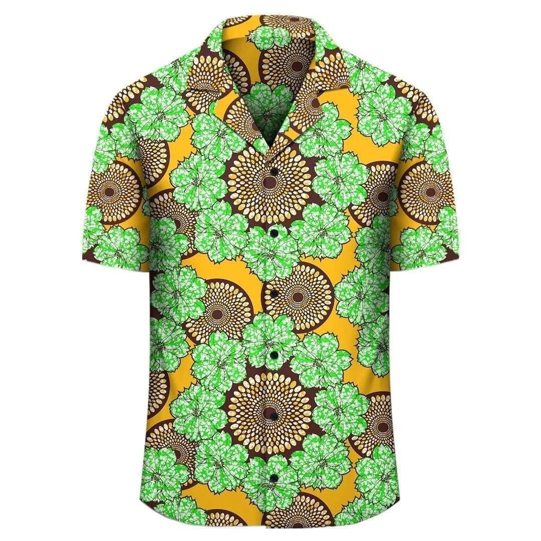 Africa Hawaiian Shirt   Ankara Hawaiian Shirt Iremoje For Pa Ogundele_0