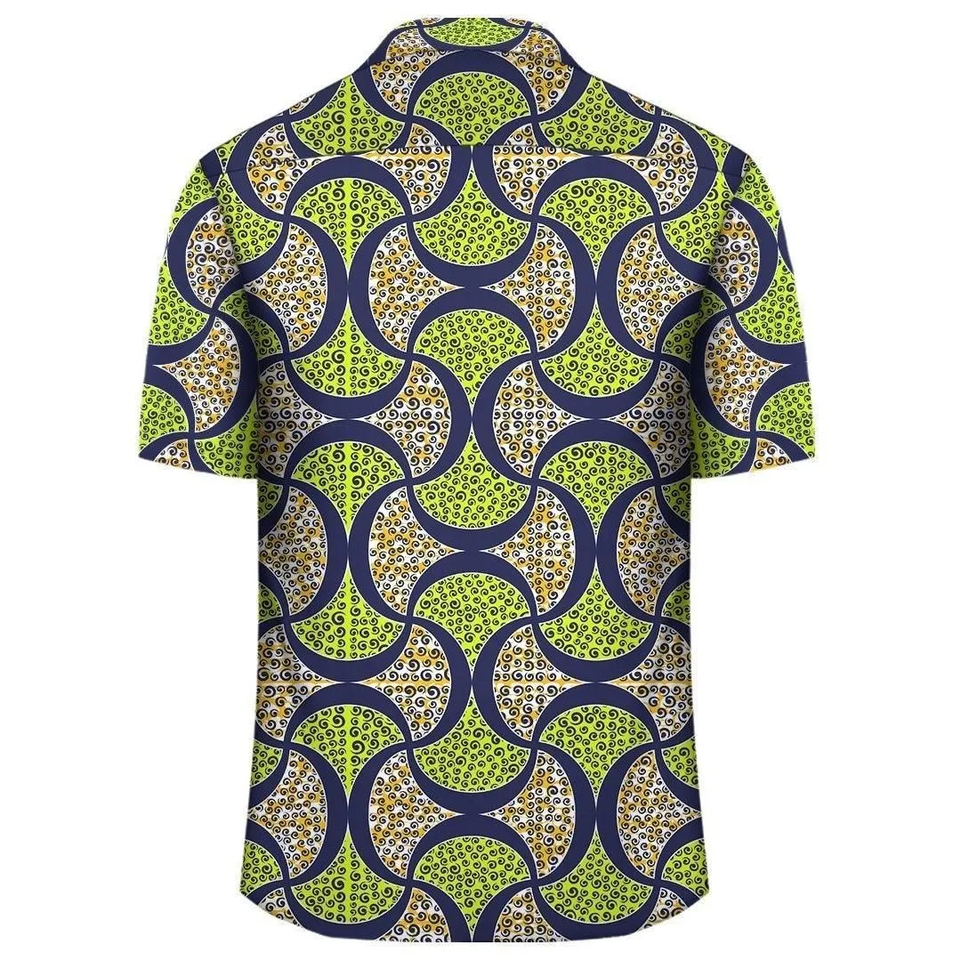 Africa Hawaiian Shirt   Ankara Hawaiian Shirt Ogee Drop_1