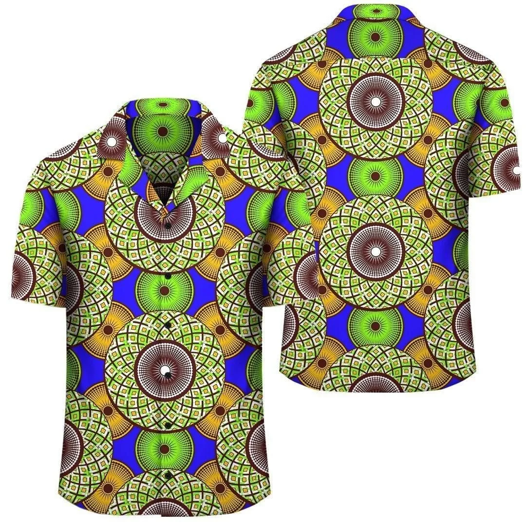Africa Hawaiian Shirt   Ankara Hawaiian Shirt Vibrant Nawiri_2