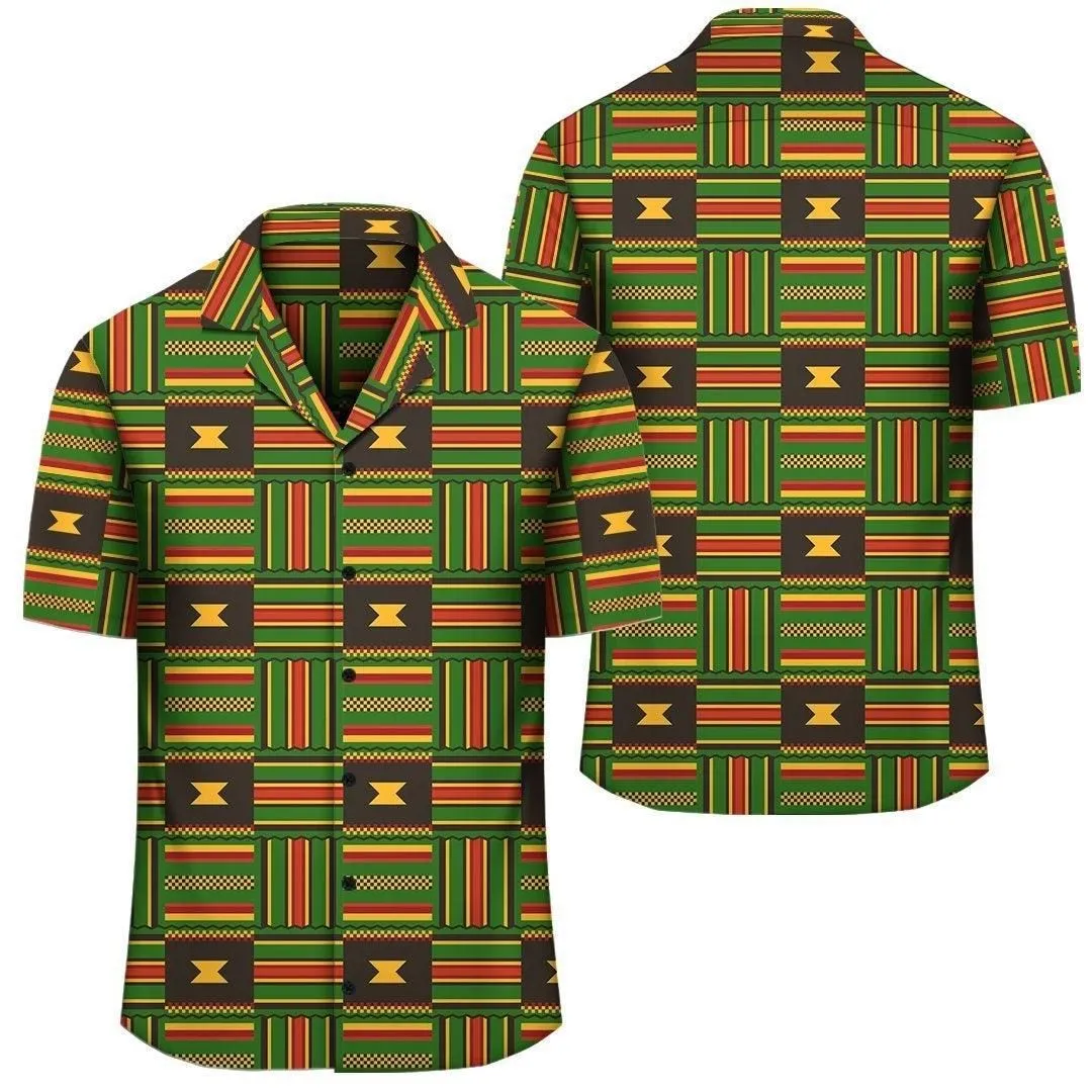 Africa Hawaiian Shirt   Kente Hawaiian Shirt Culture Pattern_2