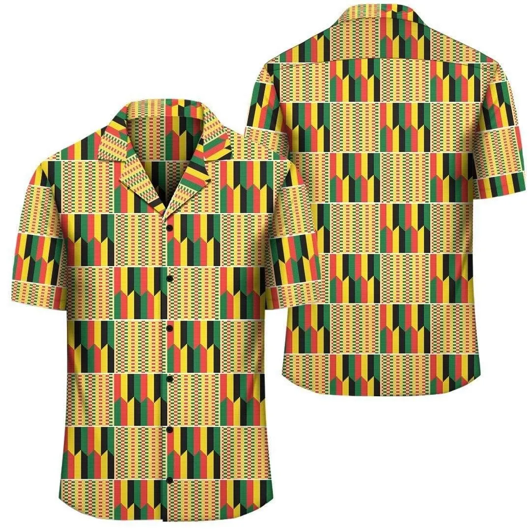 Africa Hawaiian Shirt   Kente Hawaiian Shirt Main Pattern_2