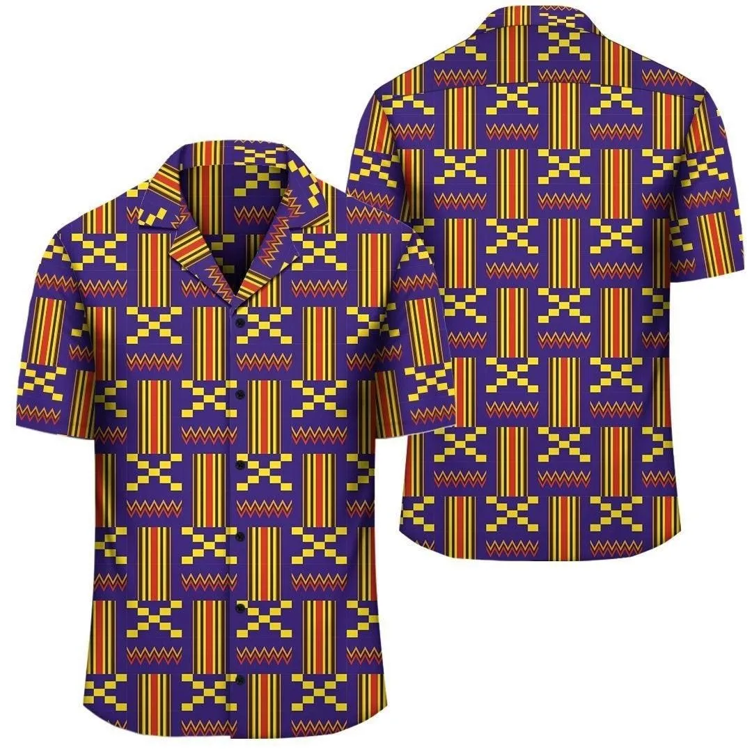 Africa Hawaiian Shirt   Kente Hawaiian Shirt Modern Pattern_2