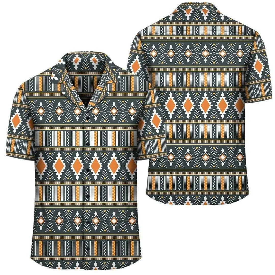 Africa Hawaiian Shirt   Kente Hawaiian Shirt Old Tribal_2