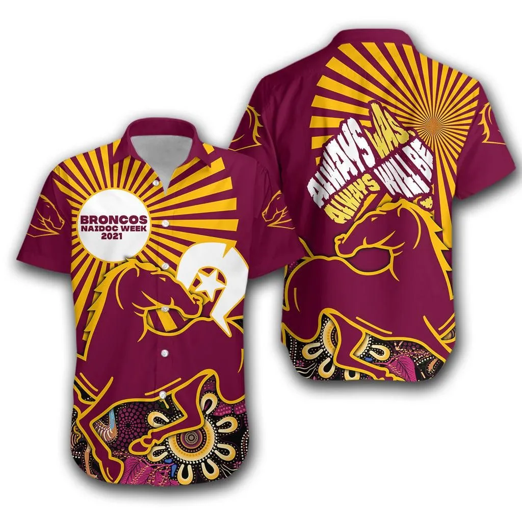 Broncos Naidoc Week Hawaiian Shirt Aboriginal Special Style Lt16_1