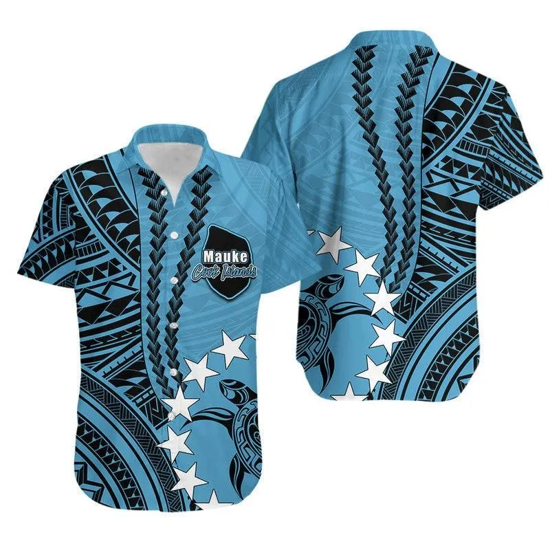 Cook Islands Mauke Polynesian Hawaiian Shirt Lt6_0