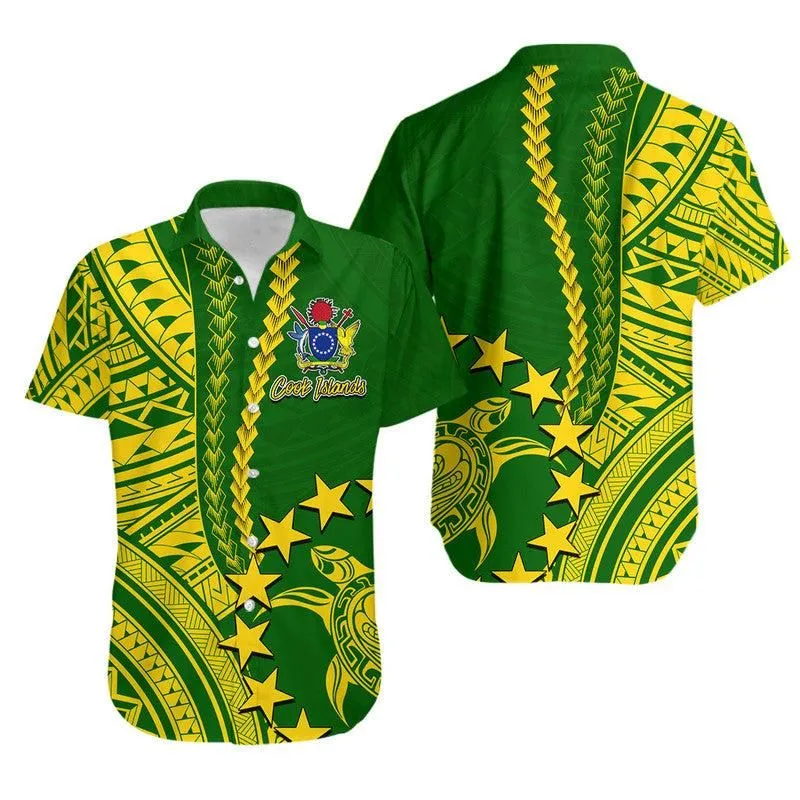 Cook Islands Polynesian Hawaiian Shirt Lt6_0