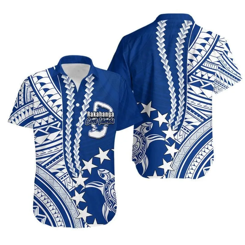 Cook Islands Rakahanga Polynesian Hawaiian Shirt Lt6_0