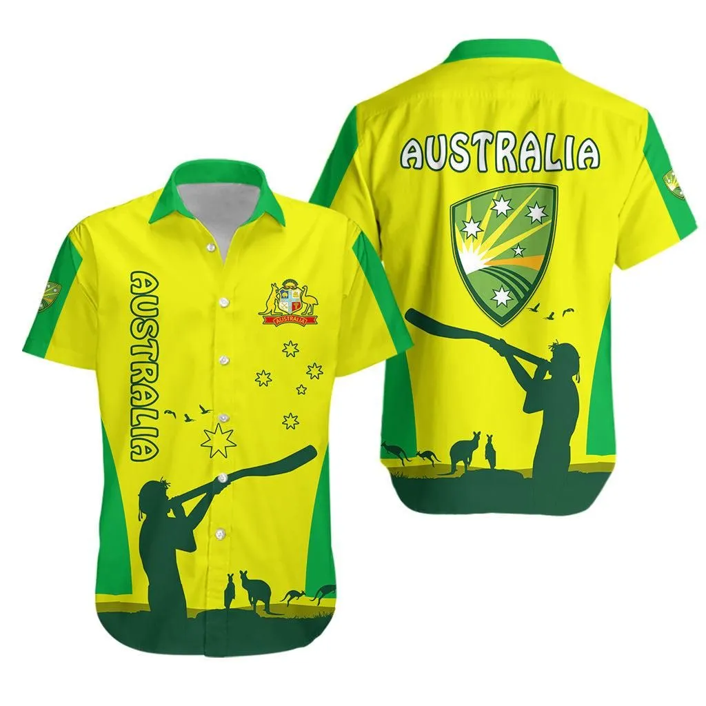 Cricket Australia Hawaiian Shirt Aboriginal My Life Lt13_0