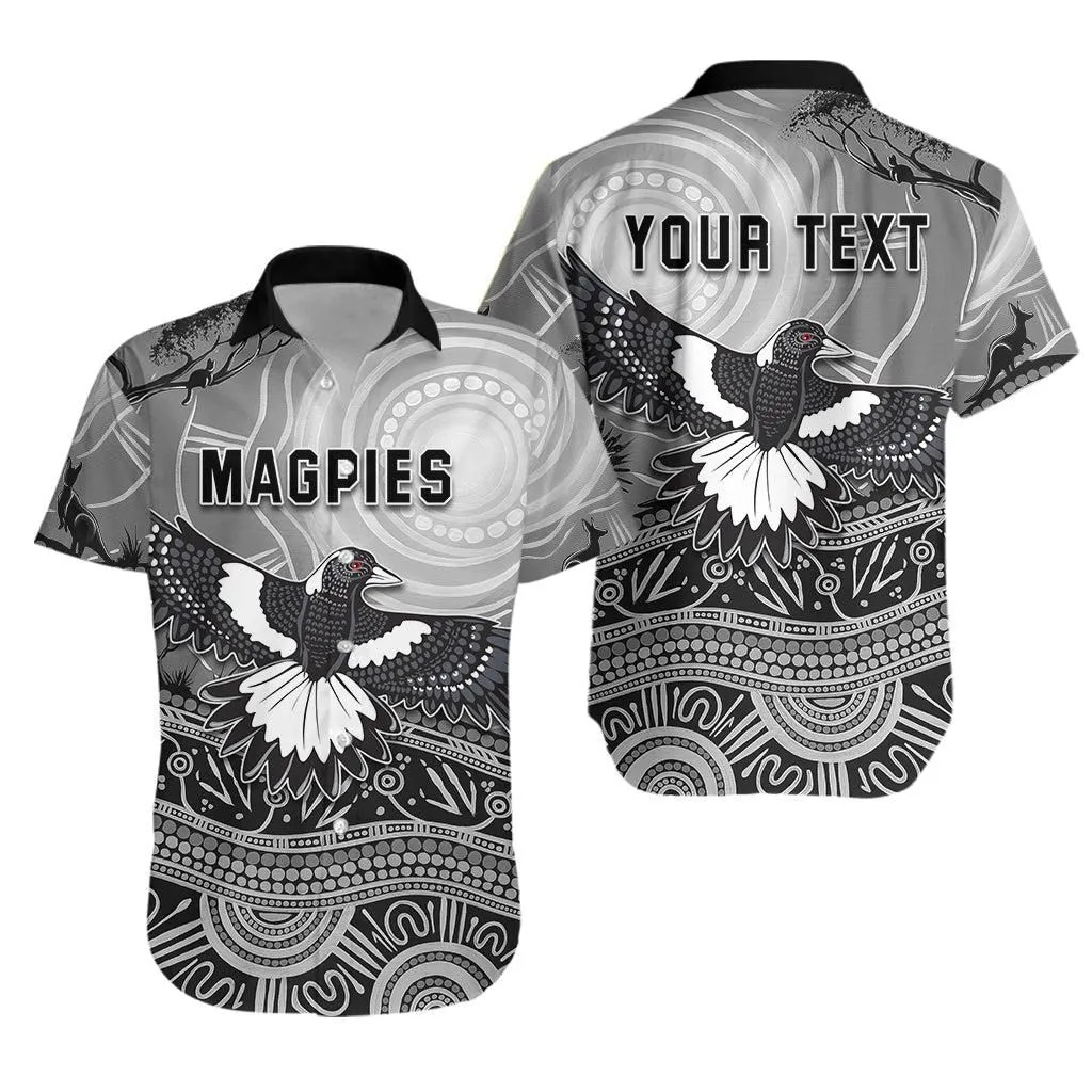 (Custom Personalised) Magpies Lovers Hawaiian Shirt New Life Lt13_1