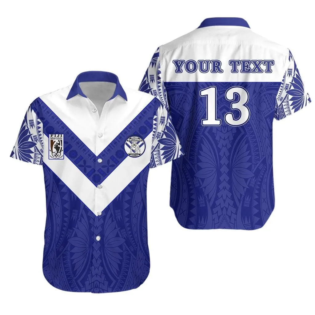 (Custom Personalised) Makoi Bulldogs Hawaiian Shirt Forever Fiji Rugby   Custom Text And Number Lt13_1