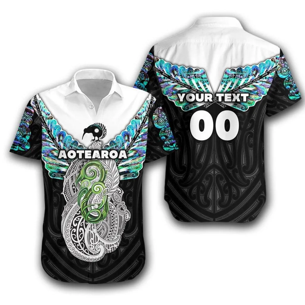 (Custom Personalised) Maori Aotearoa Hawaiian Shirt New Zealand Simple Sport Style Lt16_1