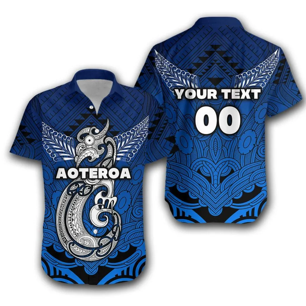 (Custom Personalised) Maori Aotearoa Manaia Hawaiian Shirt Simple Sport Style Lt16_1