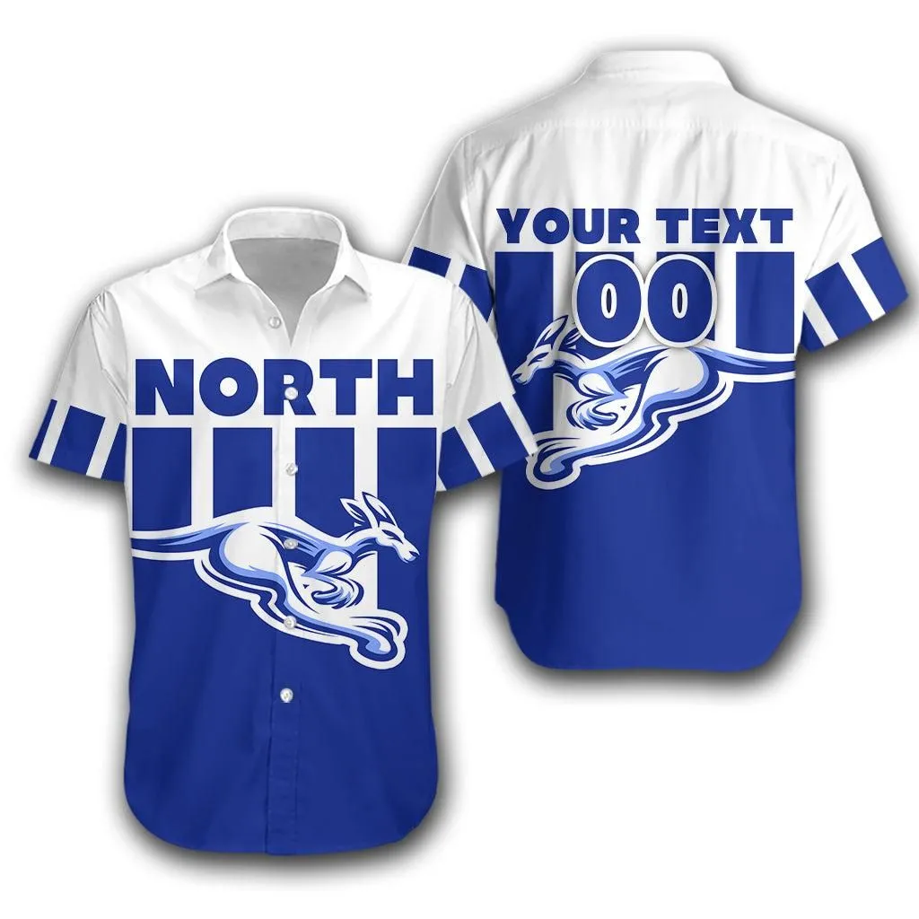 (Custom Personalised) Melbourne Hawaiian Shirt North Kangaroos Sport Style Lt16_1
