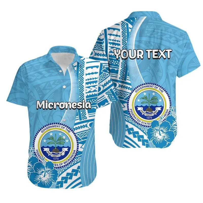 Custom Personalised Micronesia Hawaiian Shirt Vibe Style Lt6_0