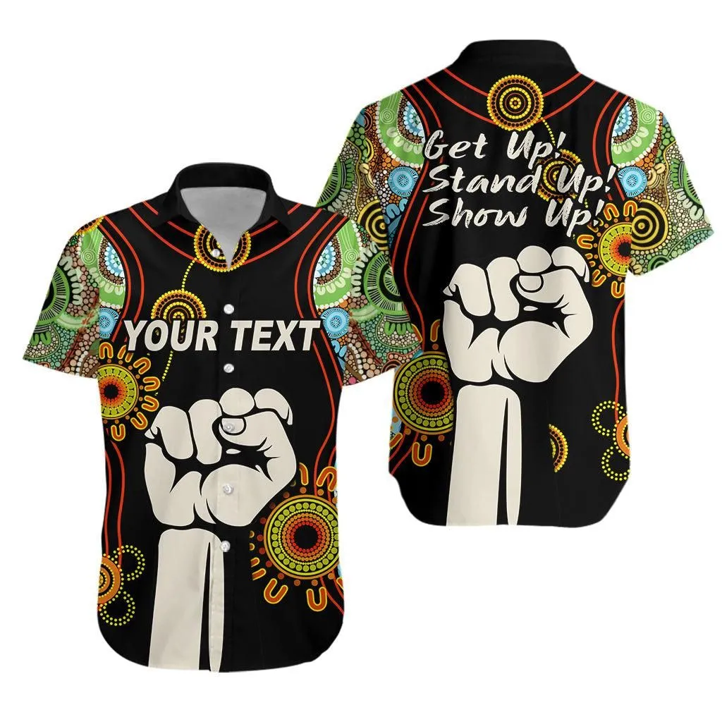 (Custom Personalised) Naidoc 2022 Hawaiian Shirt Proud History Of Getting Up Standing Up And Showing Up Lt13_0