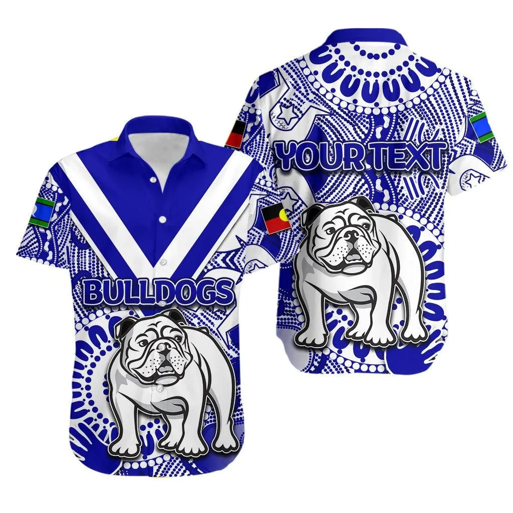 (Custom Personalised) Naidoc Bulldogs Hawaiian Shirt Naidoc Patterns No2 Lt6_1