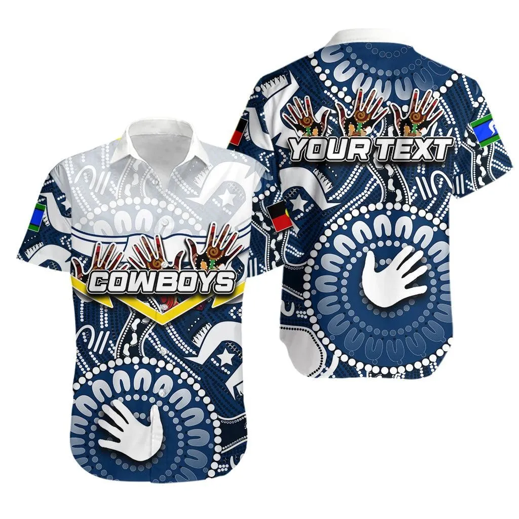 (Custom Personalised) Naidoc Cowboys Hawaiian Shirt Naidoc Patterns Lt6_1