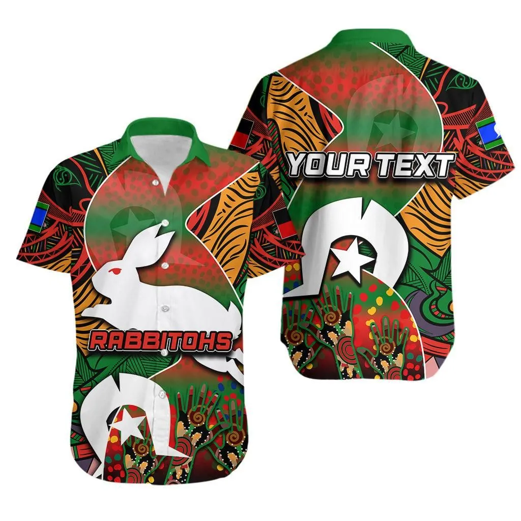 (Custom Personalised) Naidoc Rabbitohs Hawaiian Shirt Torres Strait Islanders Lt6_1