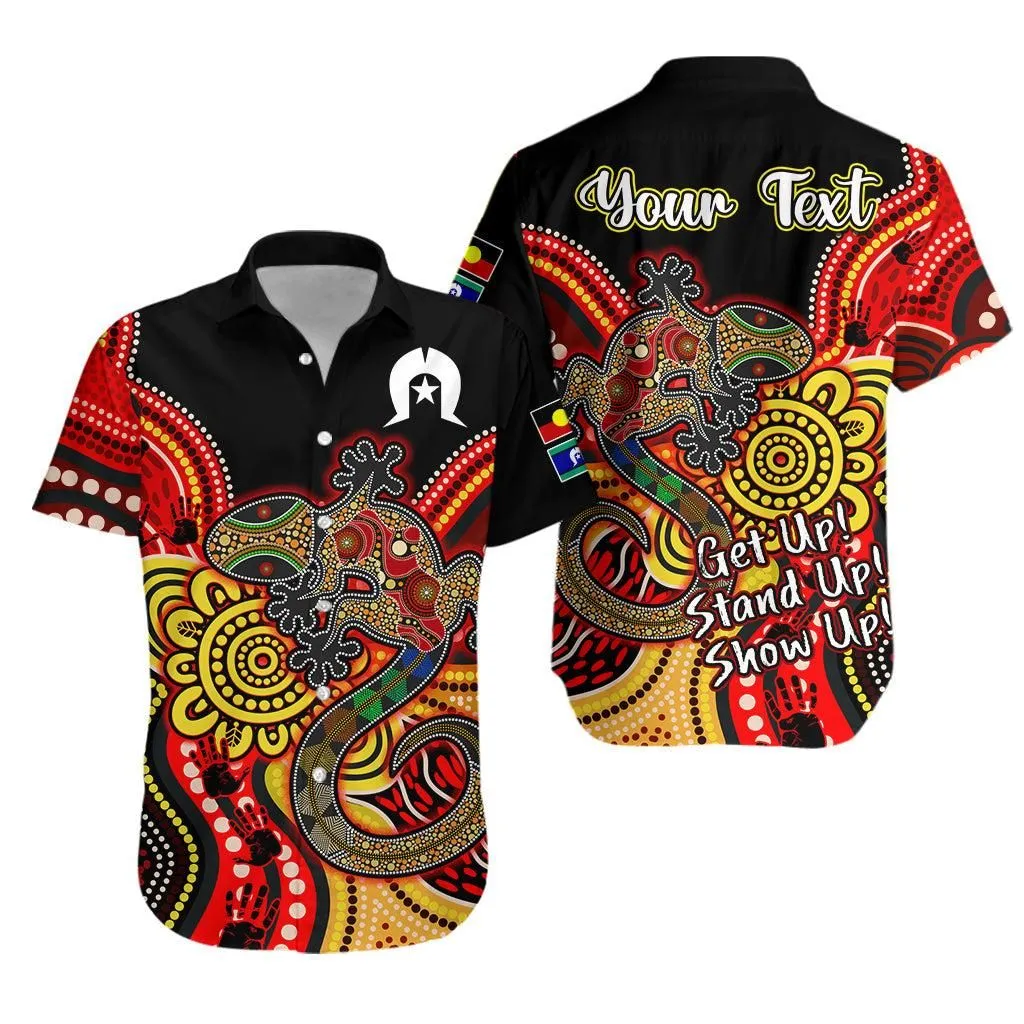 (Custom Personalised) Naidoc Week 2022 Hawaiian Shirt Aboriginal Lizard ...