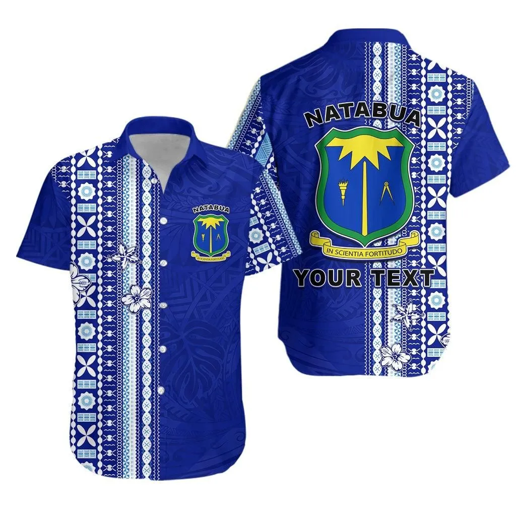 (Custom Personalised) Natabua High School Polynesian Hawaiian Shirt Lautoka Fiji Lt13_1