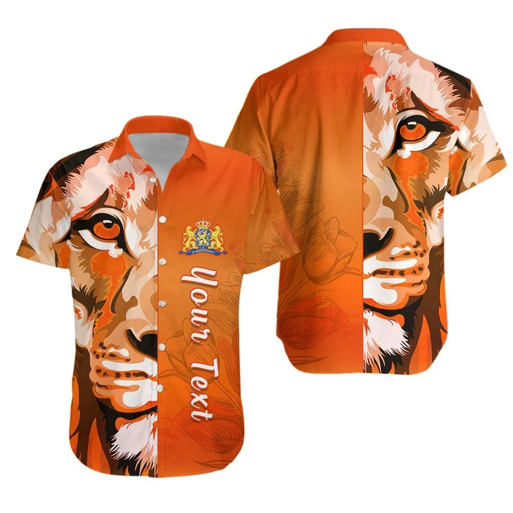 (Custom Personalised) Netherlands Hawaiian Shirt Style Lusty Dutch Lion Lt13_0