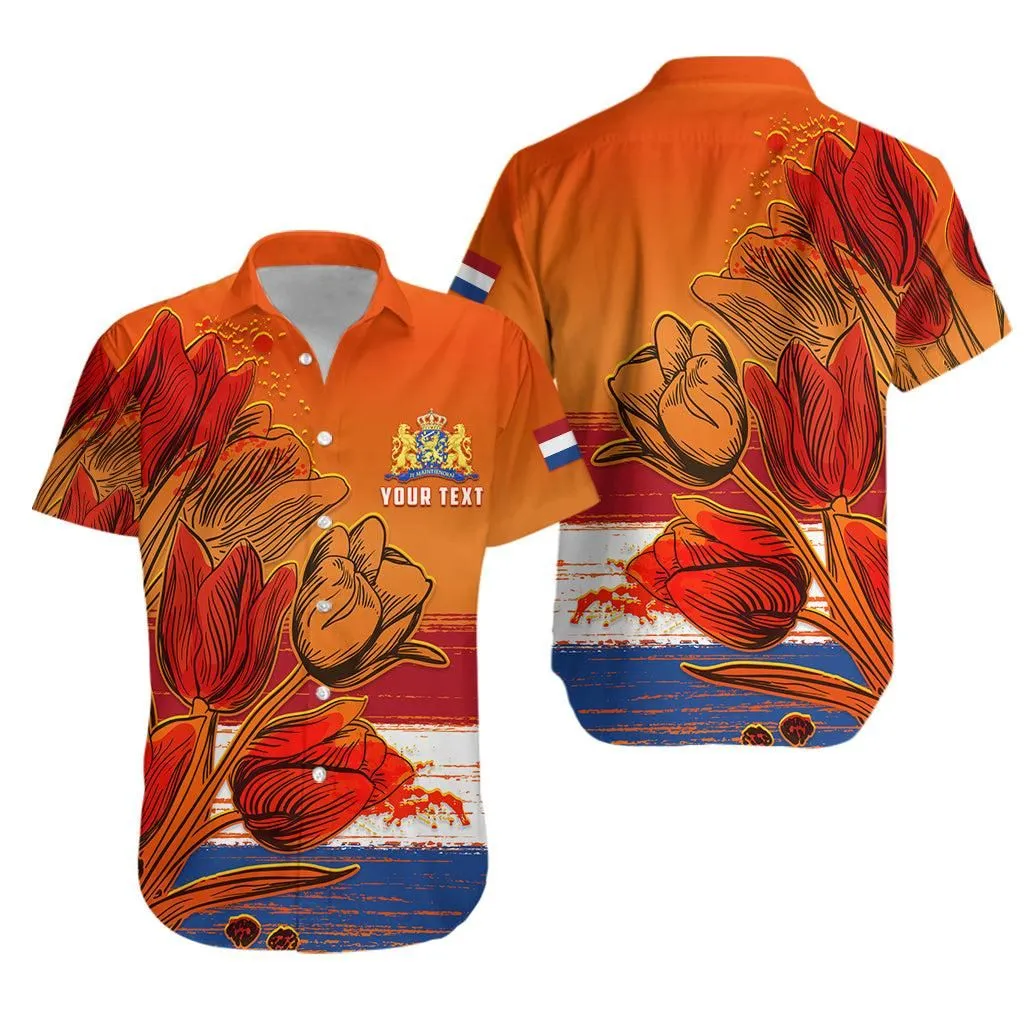 (Custom Personalised) Netherlands Hawaiian Shirt Style Tulip National Flower Lt13_0