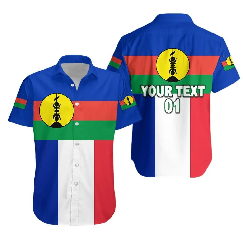 (Custom Personalised) New Caledonia Hawaiian Shirt Flag Vibes Lt8_1