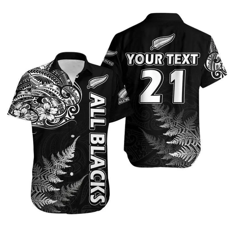 (Custom Personalised) New Zealand Silver Fern Rugby Hawaiian Shirt Maori Ethics Style Lt9_0