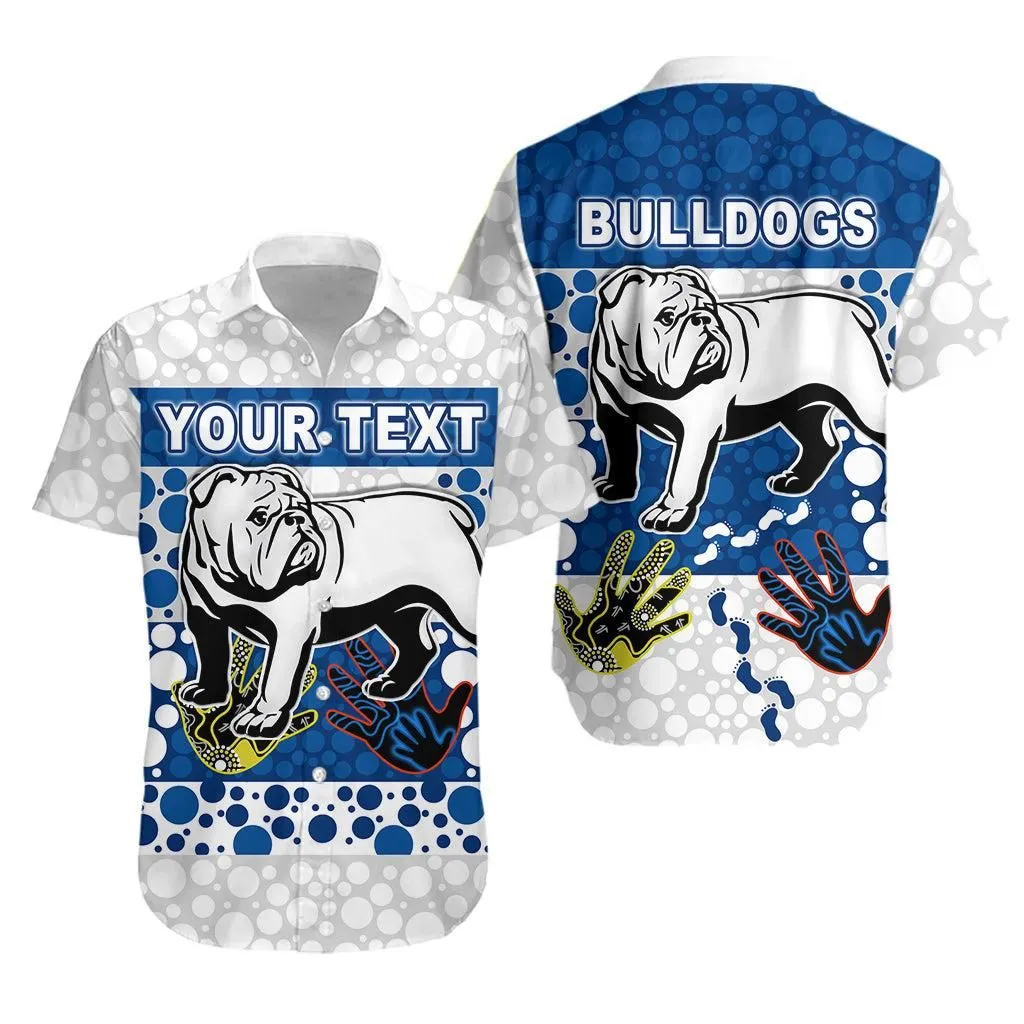 (Custom Personalised) Newest Bulldogs Hawaiian Shirt Lt13_1