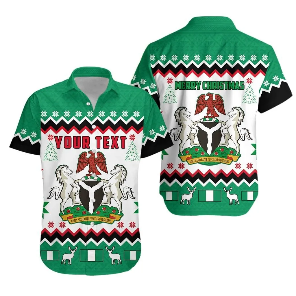 (Custom Personalised) Nigeria Christmas Hawaiian Shirt African Pattern Lt13_0