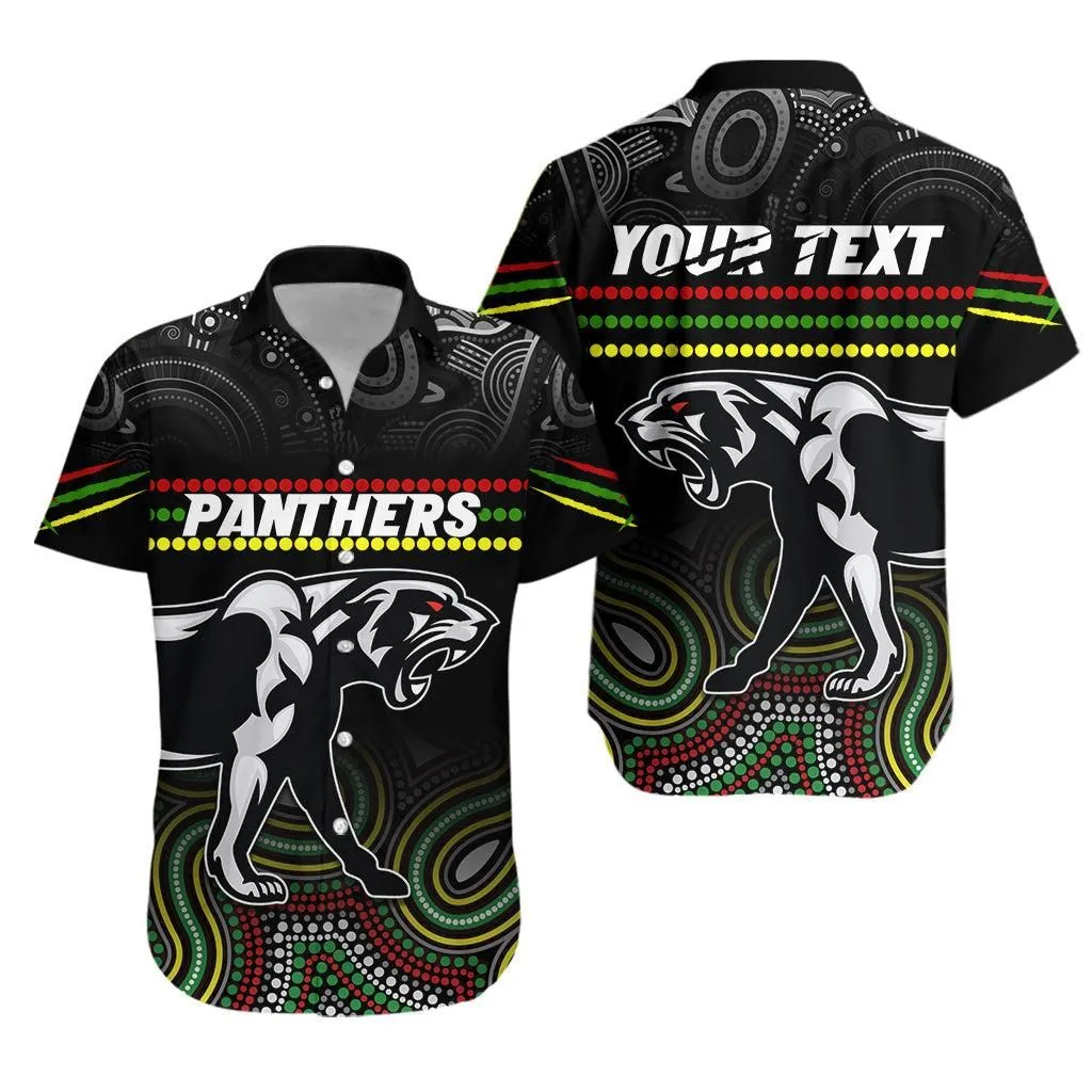 (Custom Personalised) Panthers Indigenous Hawaiian Shirt Premiers Penrith Champion Lt13_1