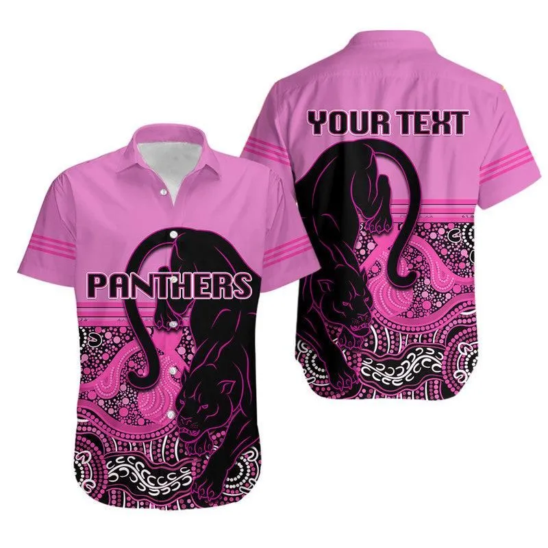 (Custom Personalised) Panthers Rugby Champions 2022 Indigenous Pink Style Hawaiian Shirt Lt6_0