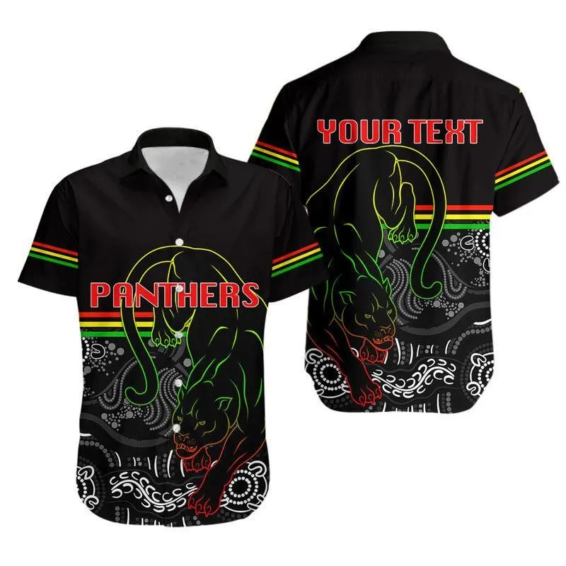 (Custom Personalised) Panthers Rugby Champions 2022 Indigenous Style Hawaiian Shirt Lt6_0