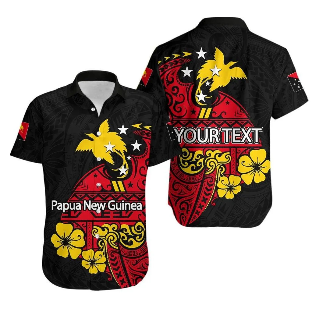 (Custom Personalised) Papua New Guinea Hawaiian Shirt Independence Day Lt6_1