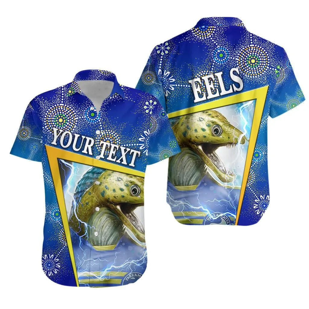 (Custom Personalised) Parramatta Eels Hawaiian Shirt 2021 Indigenous Limited Version Lt8_1