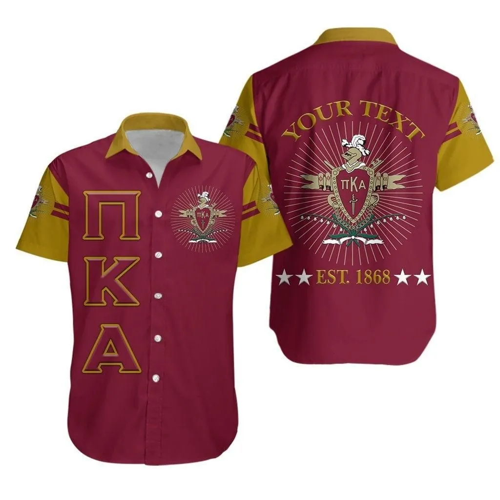 (Custom Personalised) Pi Kappa Alpha Fraternity Pikes Hawaiian Shirt Unique Style   Garnet No1 Lt8_1