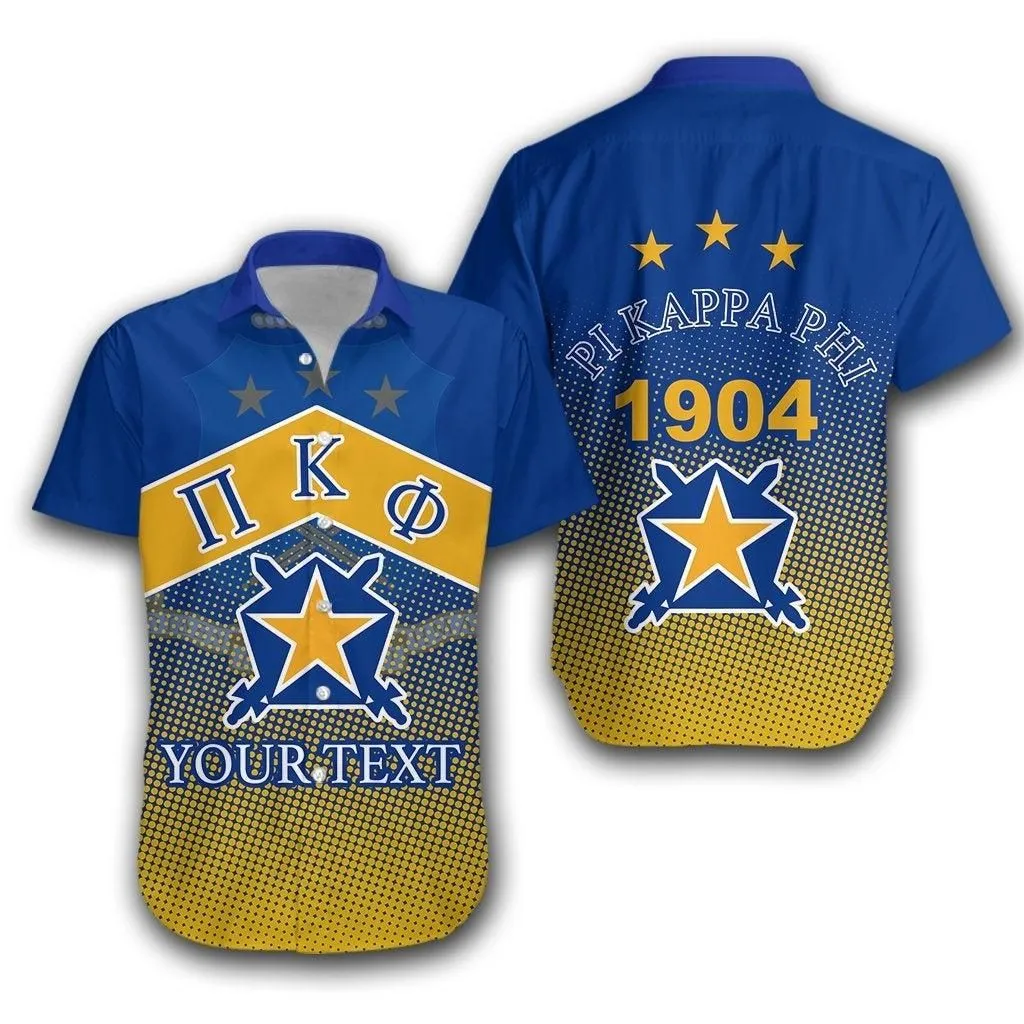 (Custom Personalised) Pi Kappa Phi Hawaiian Shirt Gradient Style Lt16_1