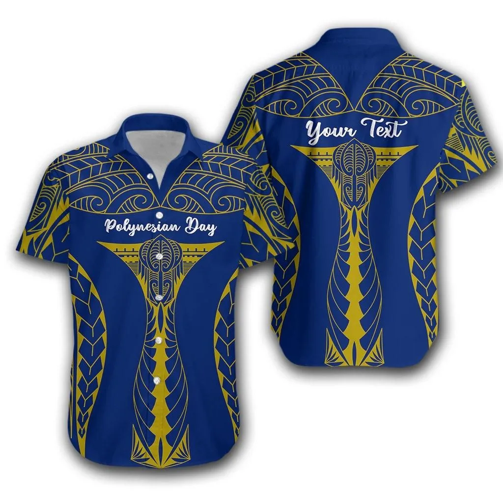 (Custom Personalised) Polynesian Day Hawaiian Shirt Elegant Style Lt16_1