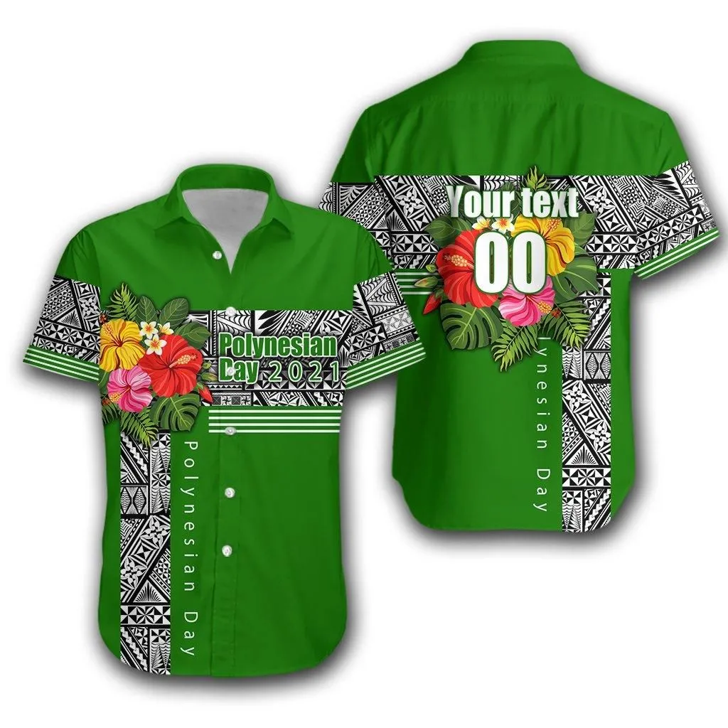 (Custom Personalised) Polynesian Day Hawaiian Shirt Simple Style Lt16_1