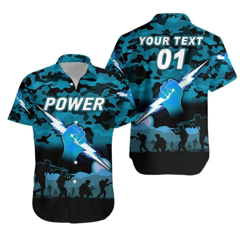 (Custom Personalised) Port Adelaide Power Anzac Hawaiian Shirt Simple Style Lt8_1