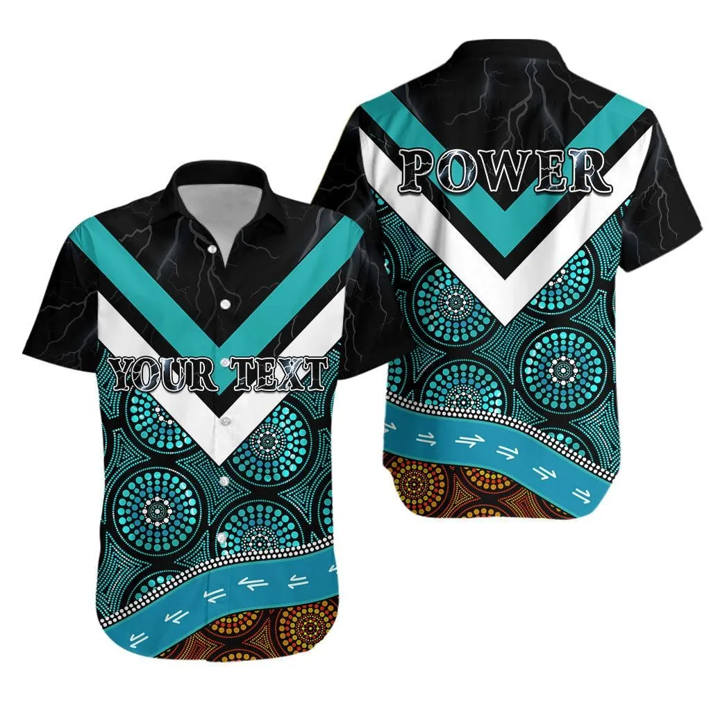 (Custom Personalised) Power Indigenous 2021 Hawaiian Shirt Proud Port Adelaide Lt13_1
