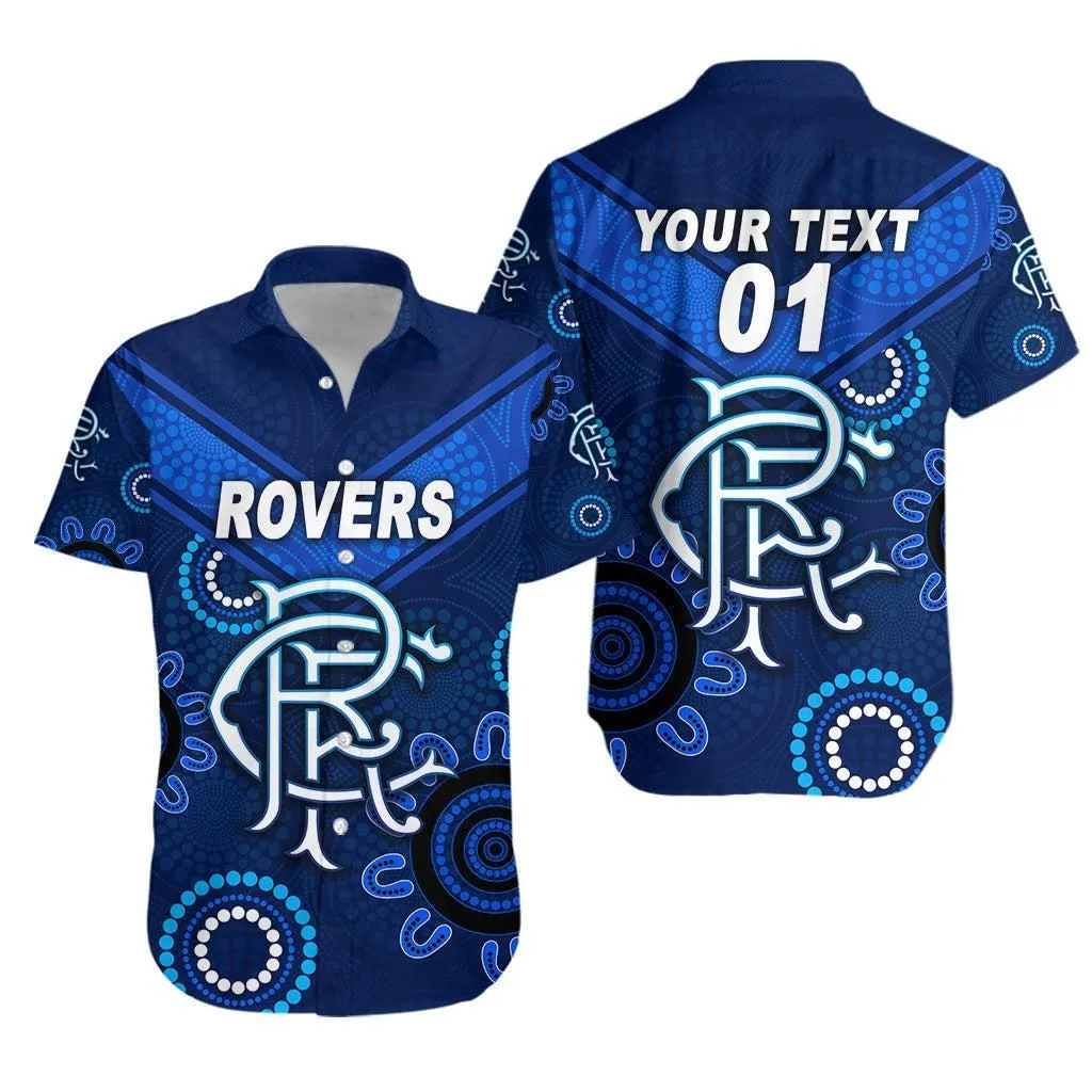 (Custom Personalised) Rovers Football Club Hawaiian Shirt Indigenous Version, Custom Text And Number Lt8_1