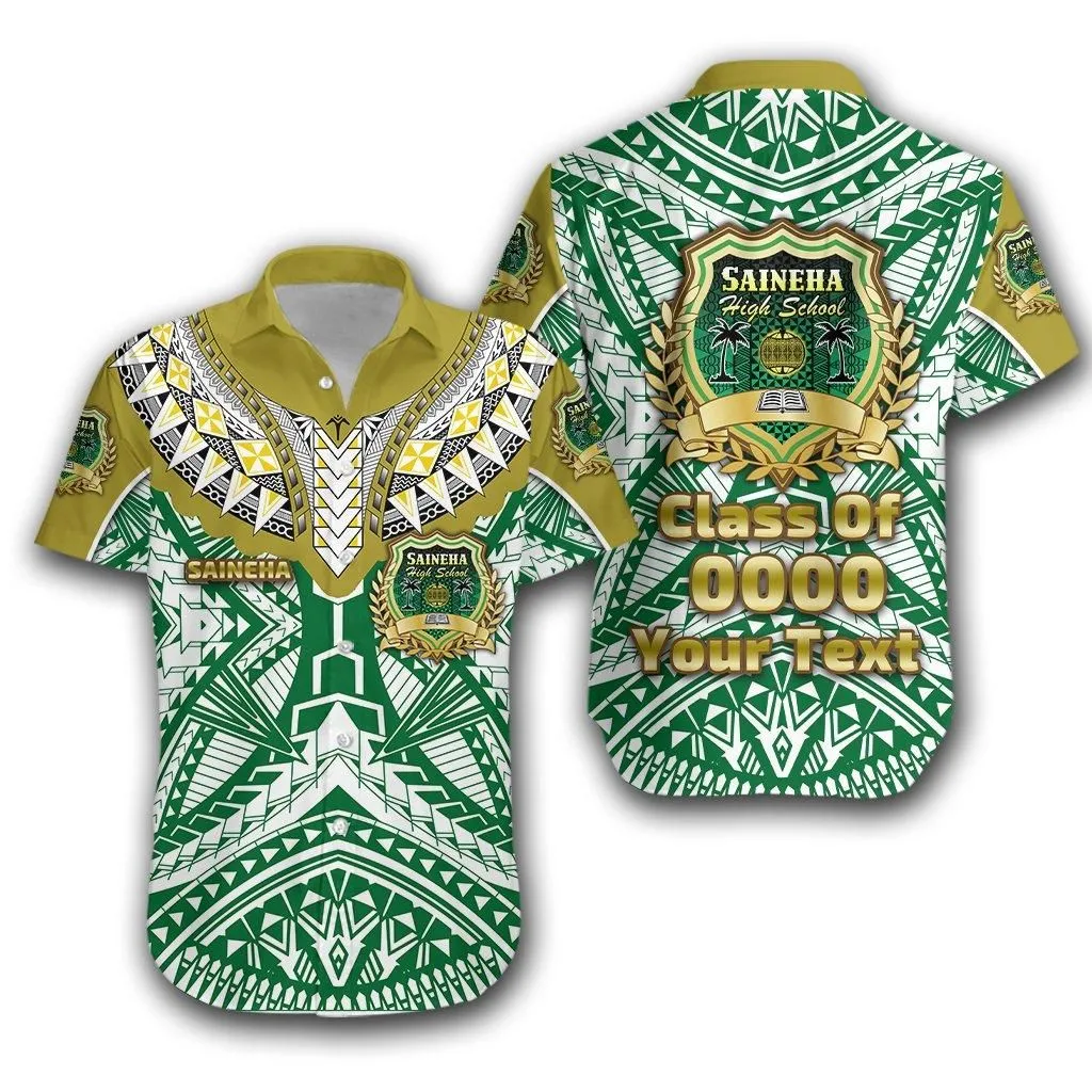 (Custom Personalised) Saineha Tonga Hawaiian Shirt Polynesian Sport Style Special   Class Of Lt16_1